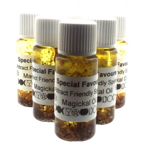 10ml Special Favours Herbal Spell Oil Attracts Friendly Souls